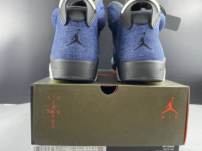 Rep Husky 6 Washed Denim CT5350-401 Jordan Air 0815